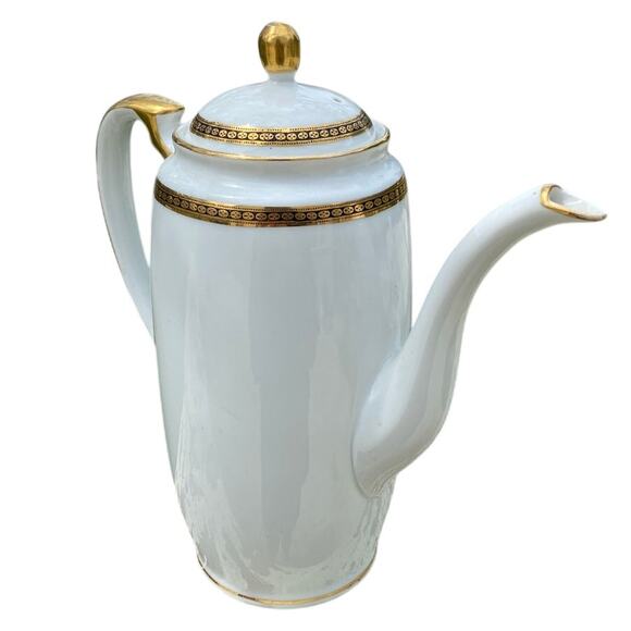 Nippon Noritake The Angora Coffee Server Pot Beautiful Estate Find Tea Service - Picture 5 of 15